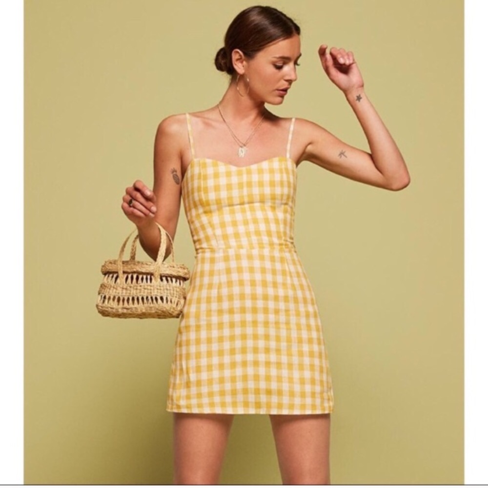 ON HOLD Reformation Audrey dress